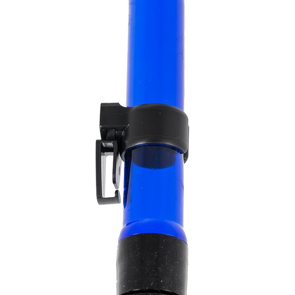 Трубка для дайвінгу з клапаном Marlin Dry Top Blue
