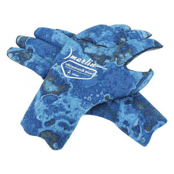 Marlin Ultrastretch Blue Gloves 2 mm