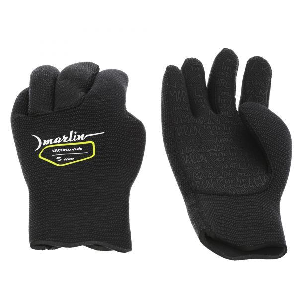 Marlin Ultrastretch Black Gloves 5 mm