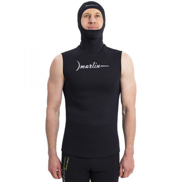 Майка Marlin Hooded Vest Nylon 2 мм Black