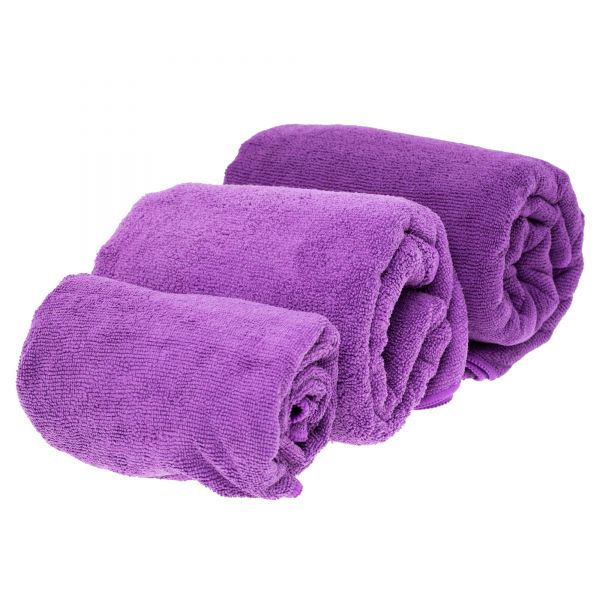 Marlin Microfiber Terry Towel Dark Purple