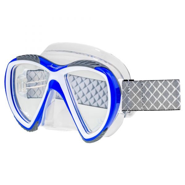 Marlin Accent Blue/white/transparent Mask