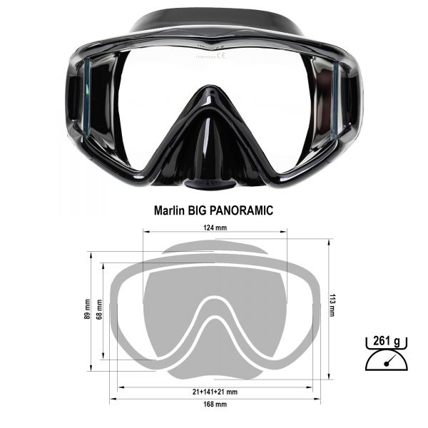 Marlin Big Panoramic Mask