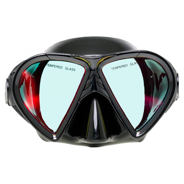 Marlin Crystal Black Mask with mirror lenses