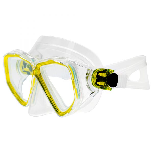 Snorkeling Mask Marlin Fiji Yellow/Trans