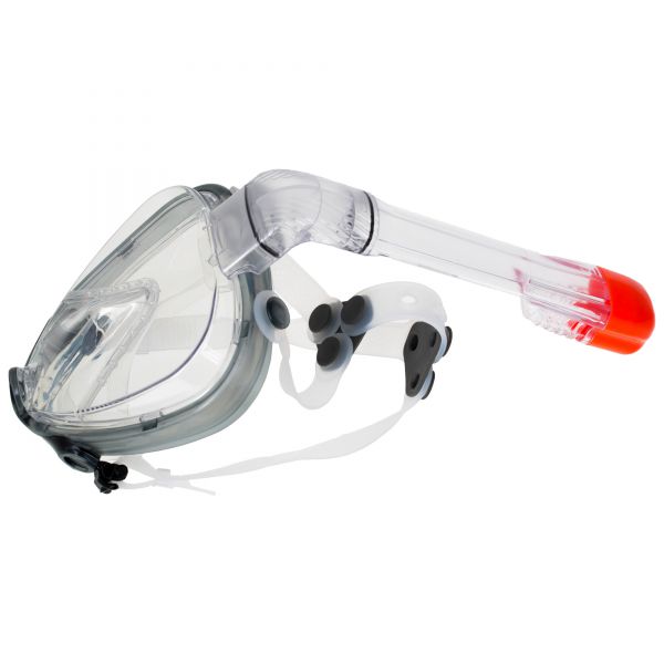  Marlin Full Face snorkeling Mask Grey/transparent
