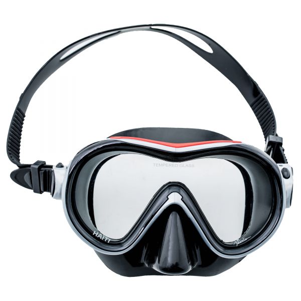 Marlin Haiti Red/Silver/Black Snorkeling Mask