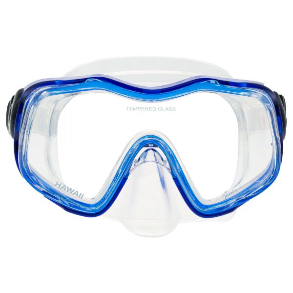 Marlin Hawaii Blue/Transparent Mask