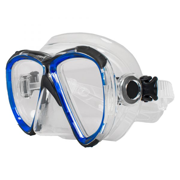 Marlin Twist Blue/transparent Mask