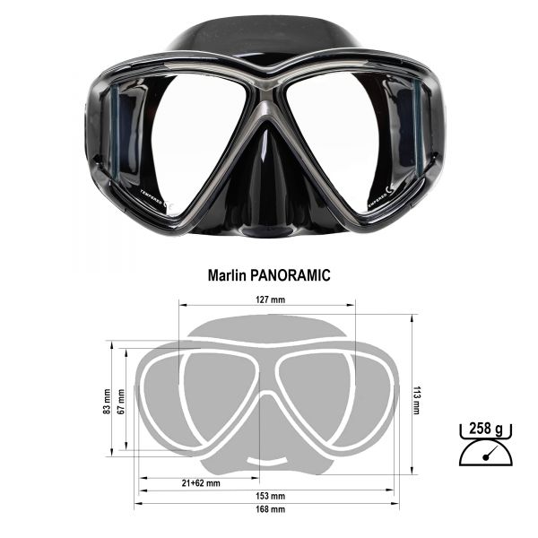 Marlin Panoramic Mask