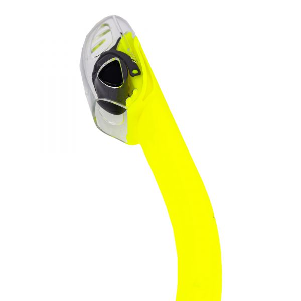 Marlin Dry Lux Neon yellow/transparent Snorkel