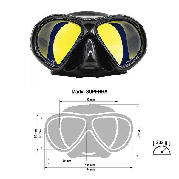 Marlin Superba Mask + enlightened lenses