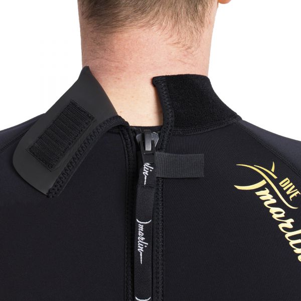 Wetsuit Marlin MALIBU ULTRA Shorty Man 2.5 mm Black/Gold