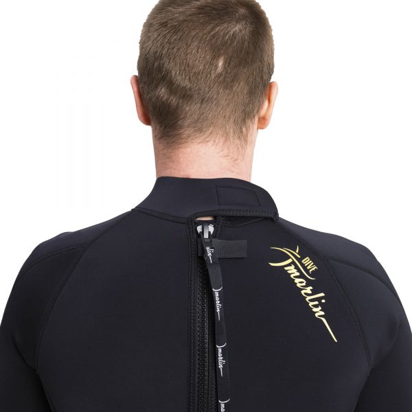 Wetsuit Marlin MALIBU ULTRA Shorty Man 2.5 mm Black/Gold