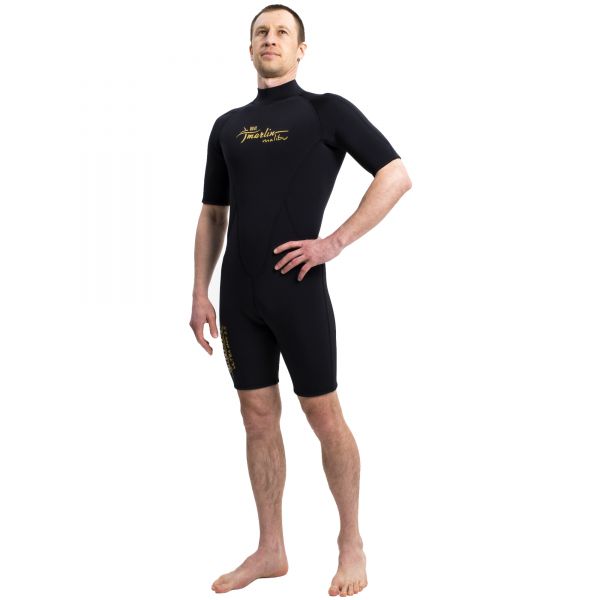 Гідрокостюм Marlin MALIBU ULTRA Shorty Man 2,5 мм black/gold