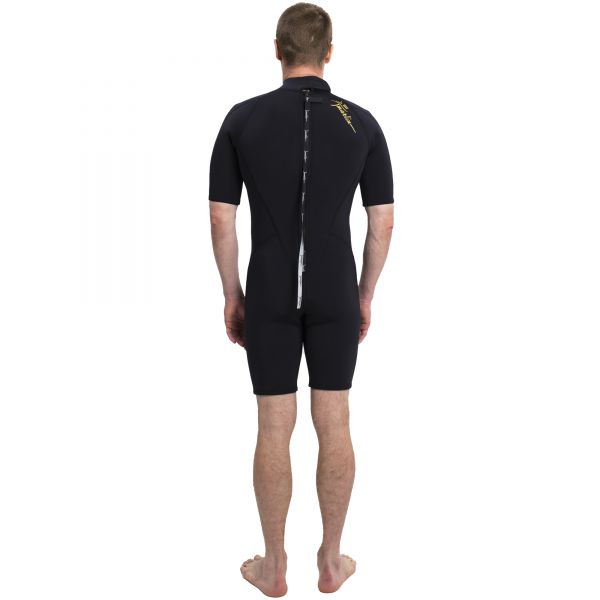 Wetsuit Marlin MALIBU ULTRA Shorty Man 2.5 mm Black/Gold