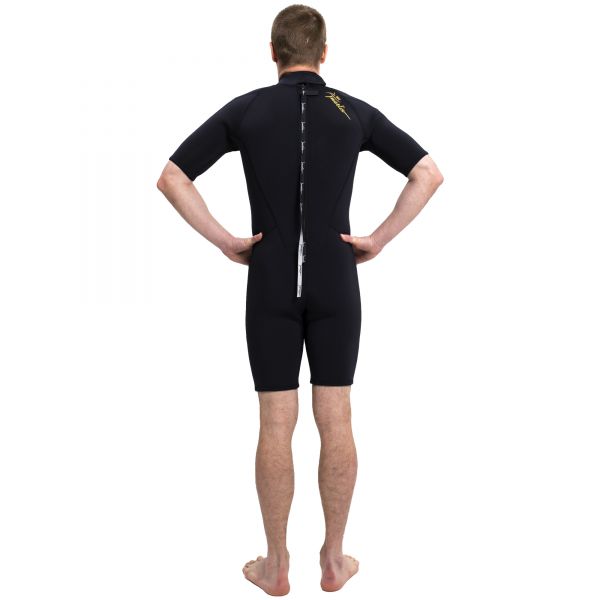 Wetsuit Marlin MALIBU ULTRA Shorty Man 2.5 mm Black/Gold