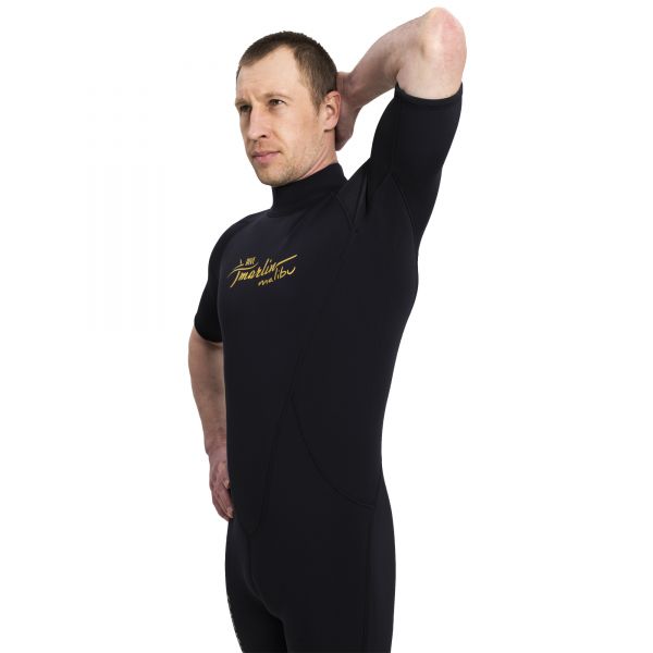 Wetsuit Marlin MALIBU ULTRA Shorty Man 2.5 mm Black/Gold